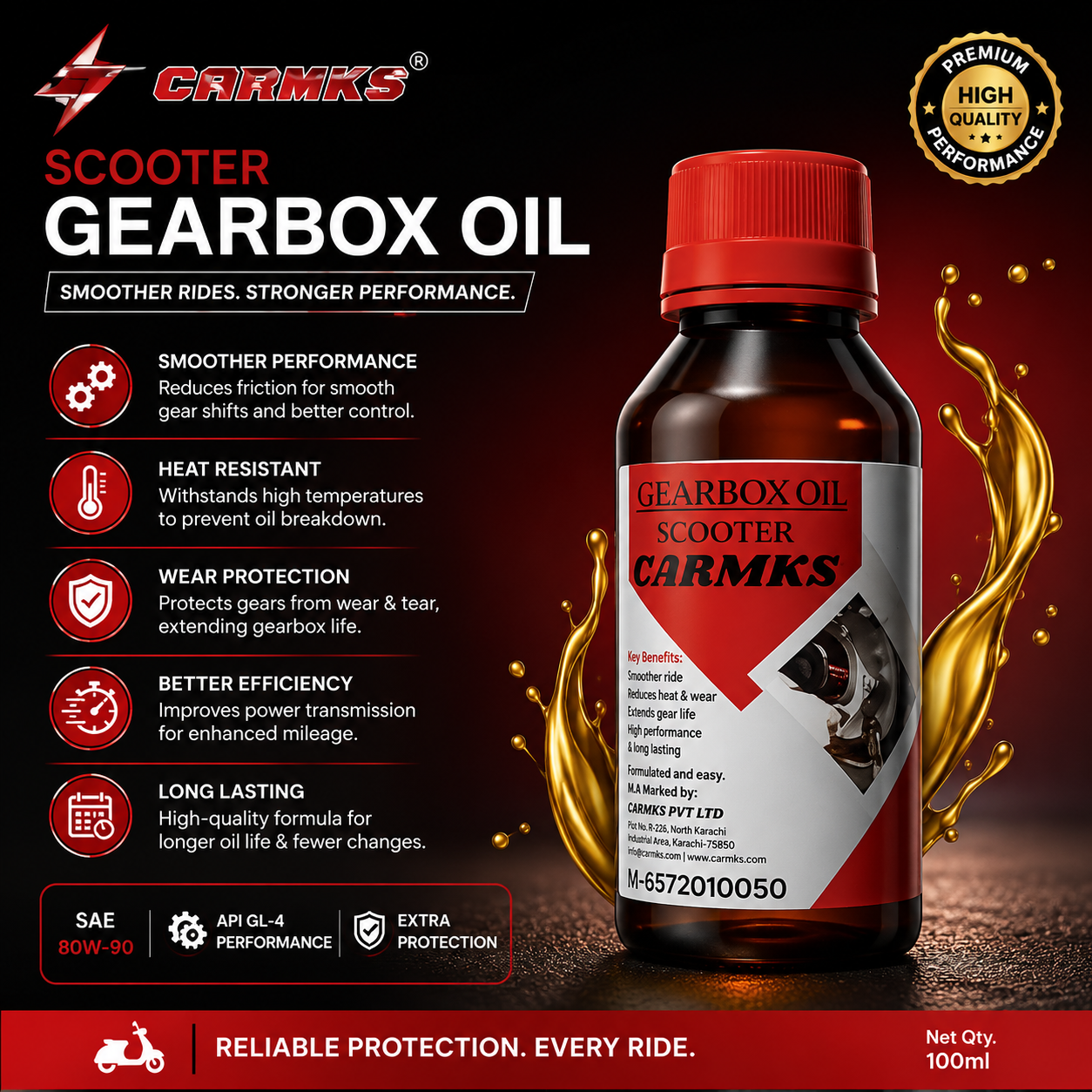 2276575-GEAR BOX OIL-RCOOTER